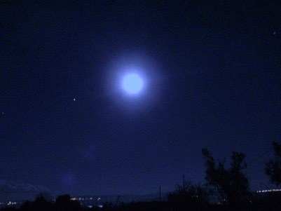 giove  luna ed igemelli