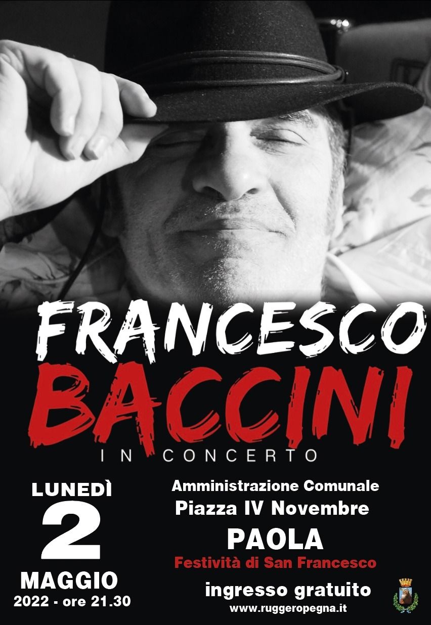 Baccini - 2 maggio Paola