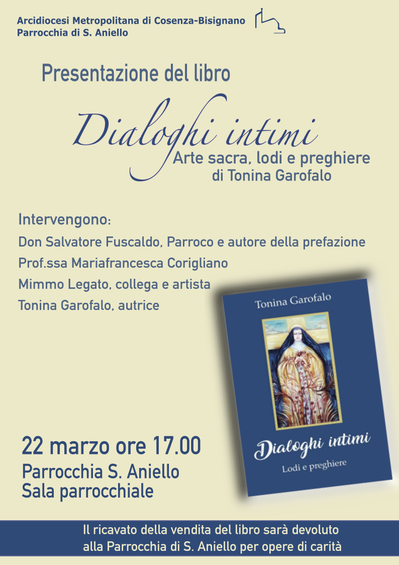 Locandina Presentazione libro