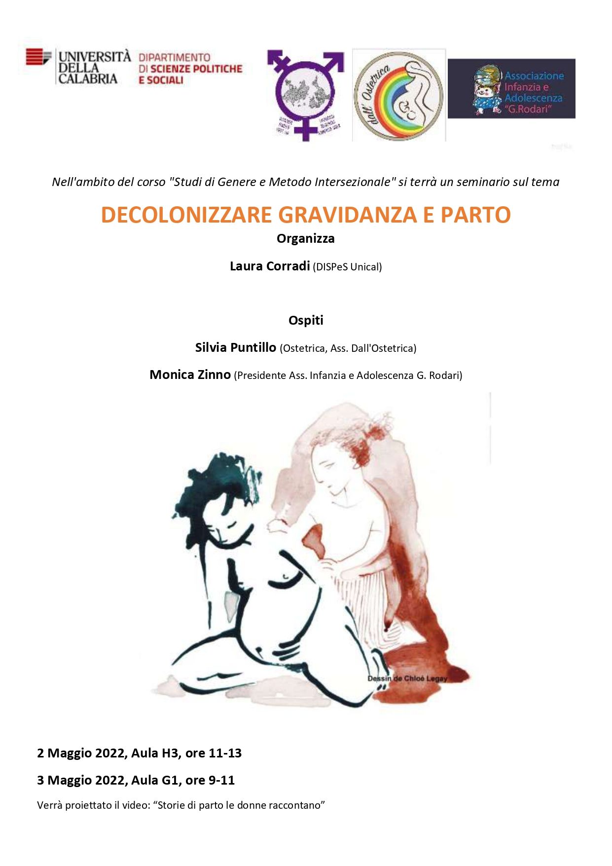 Unical decolonizzare 2-3 maggio