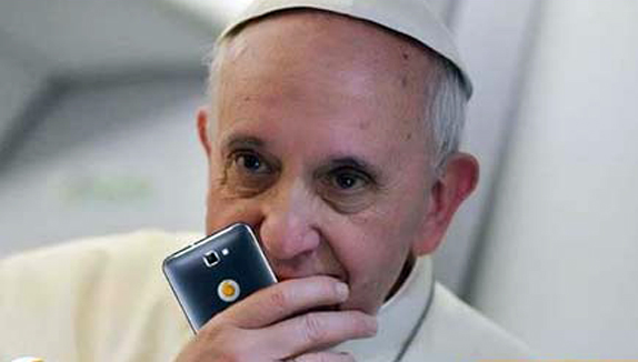 papa bergoglio telefono